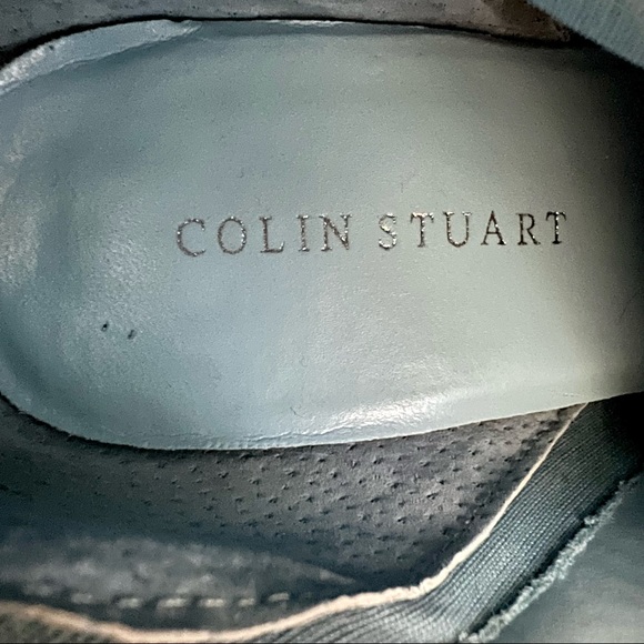 Vintage Blue Suede Boots Size 7 - Picture 15 of 16